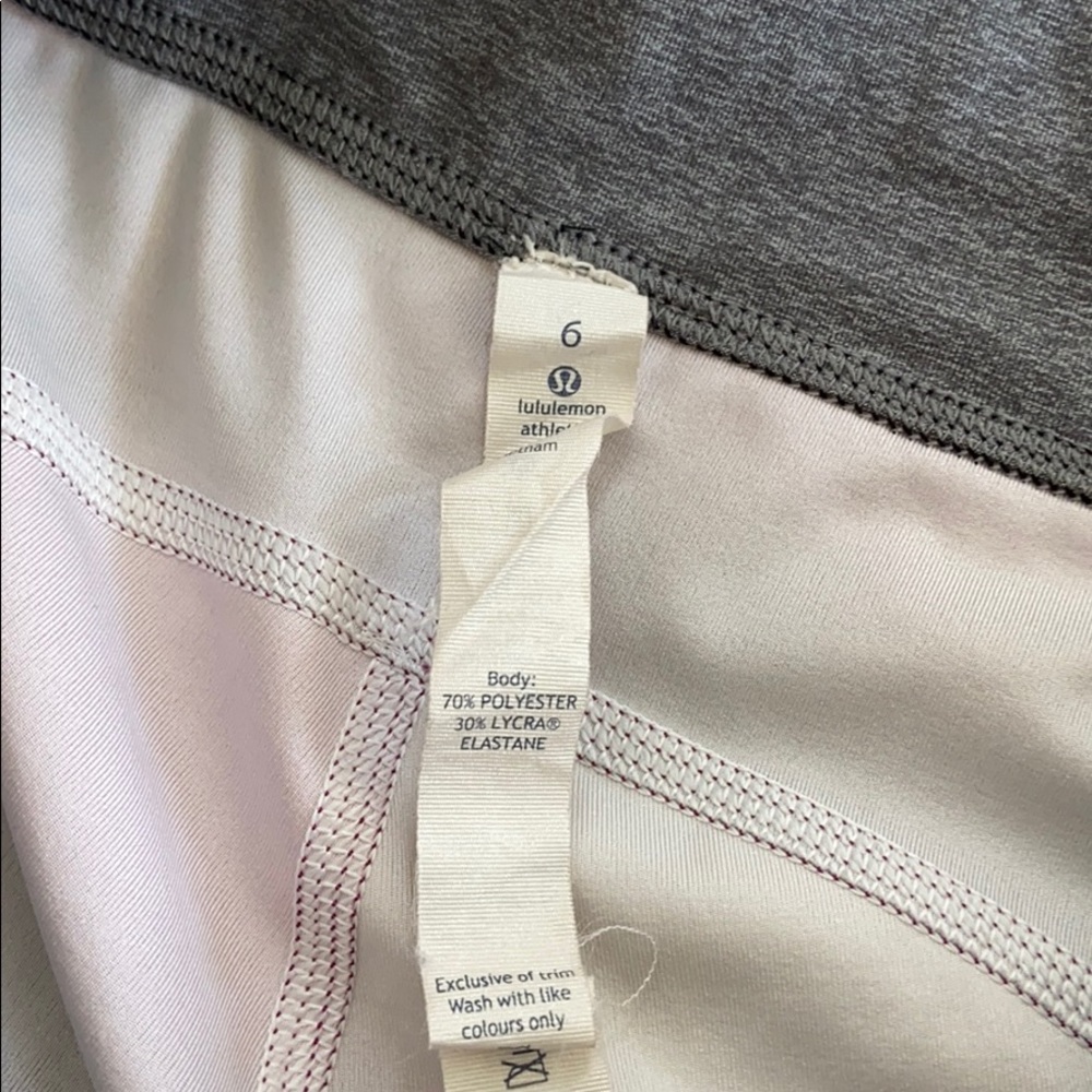 Lululemon biker shorts - Picture 2 of 5